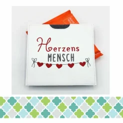 Hülle für Schokolade passend für die quadratischen Tafeln