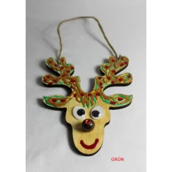 Hängedeko RENTIER Nikolausgeschenk Türdeko Deko Weihnachtsgeschenk Adventskalenderfüllung Rentier Elch Hirsch Holzdeko