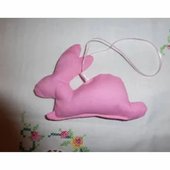 Hängehasen, Osterhasen 'the pink ones', Stoffhasen, Dekoration, Ostern, Unikate hessmade