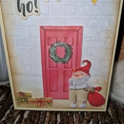 Ho Ho Ho Weihnachtsgruß / Weihnachtsmannkarte / Weihnachtsgeschenk Karte / Festliche Weihnachtskarten / Festliche Karte