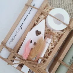 Hochzeit Geldgeschenk Hochzeitsgeschenk Haus / Lichthaus Kerzenhalter rund Geschenkset Gutschein Kerzenset Stabkerze Ker