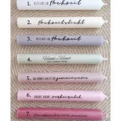 Hochzeit Geschenkset Hochzeitsgeschenk Häuser / Lichthäuser Kerzenhalter Herz Kerzenset  Stabkerze Kerzenbox Holzbox Mit