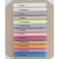 Hochzeit Geschenkset Hochzeitsgeschenk Dekoherz Kerzenhalter rund Kerzenset Stabkerze Kerzenbox Holzbox Mitbringsel