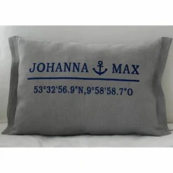 Hochzeitkissen personalisierbar  Hochzeitsgeschenk