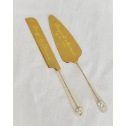 Hochzeitsaccessoires Hochzeitsgläser Sektgläser Sektglas Hochzeitskerzen Brautaccessoires mit Namen Tortenmesser Tortenh