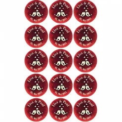 Hochzeitsaufkleber | Vögelchen mit Herzchen