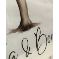 Hochzeitsbaum Größe A4 * Weddingtree * Fingerabdruckbaum * Gästebuch * individuell * Hochzeitsgeschenk *