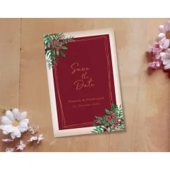 Hochzeitsdesign Christmas Red Printable DIY