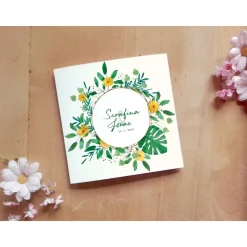 Hochzeitsdesign Greenery Monstera Printable DIY