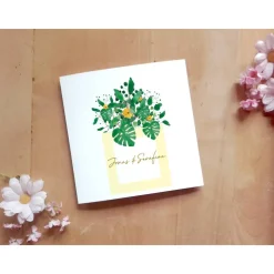 Hochzeitsdesign Greenery Dice Printable DIY