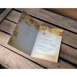 Hochzeitsdesign Herbstwind Printable DIY