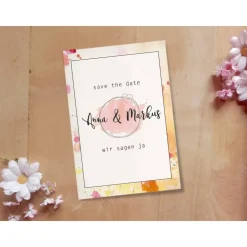 Hochzeitsdesign Watercolor Printable DIY