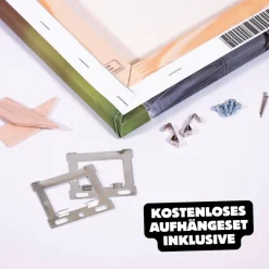 Hochzeitsgeschenk - Partnergeschenk - Personalisiertes Bild auf Leinwand 20x30cm | LOVE