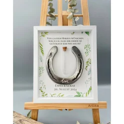 Hochzeitsgeschenk | Personalisiertes Hochzeitsgeschenk Wanddeko | Custom Wandbild Hochzeit  Einzigartiges Hochzeitsgesch