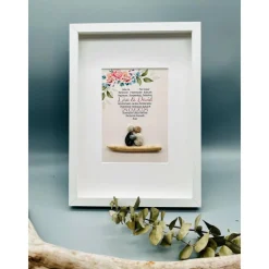 Hochzeitsgeschenk | Personalisiertes Hochzeitsgeschenk Wanddeko | Wandbild Hochzeit | Einzigartiges Hochzeitsgeschenk He