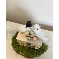 Hochzeitsgeschenk Geldgeschenk Tauben Baumscheibe