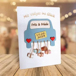 Hochzeitsgeschenk Geldgeschenk mit Wunschpersonalisierung