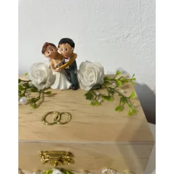 Hochzeitsgeschenk Geldgeschenk Truhe Brautpaar