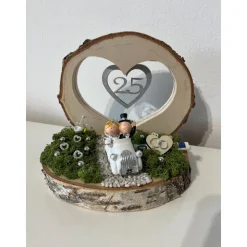 Hochzeitsgeschenk Geldgeschenk Silberhochzeit