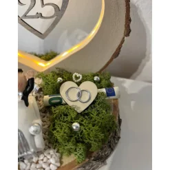 Hochzeitsgeschenk Geldgeschenk Silberhochzeit