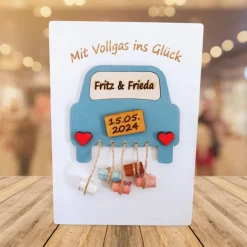 Hochzeitsgeschenk Geldgeschenk mit Wunschpersonalisierung