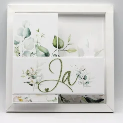 Hochzeitsgeschenk mit Überraschungseffekt - Elegante Geschenkverpackung mit außergewöhnlicher Karte und Geldfach