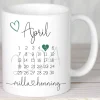 Hochzeitsgeschenk personalisiert Tassen Set mit Namen Brautpaar Hochzeit Geschenk Kaffeetasse