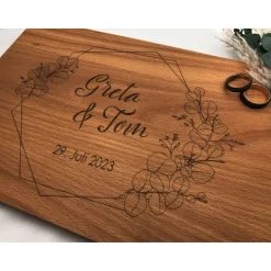 Hochzeitsgeschenk personalisiert, Geschenk Hochzeit, Geschenk fürs Brautpaar, Geschenk mit Namen und Datum