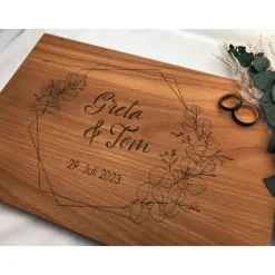 Hochzeitsgeschenk personalisiert, Geschenk Hochzeit, Geschenk fürs Brautpaar, Geschenk mit Namen und Datum