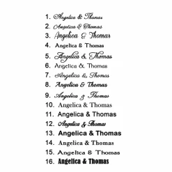 Hochzeitsgästebuch Leinwand – personalisierbarer Hochzeitsbaum mit Fingerabdruck