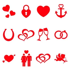 Hochzeitskennzeichen personalisiert – KFZ-Kennzeichen Hochzeit mit Namen & Herzchen – Deko fürs Hochzeitsauto