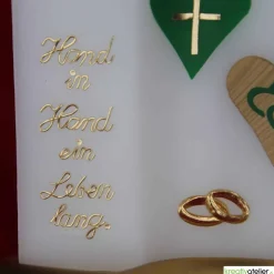 Hochzeitskerze 2 Dochte Doppelwelle, Außergewöhnliche Hochzeitskerze, Doppelhochzeitskerze, Hochzeitskerze ausgefallen