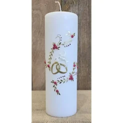 Hochzeitskerze - 25x8 cm -