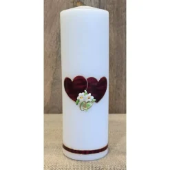 Hochzeitskerze - 25x8 cm -