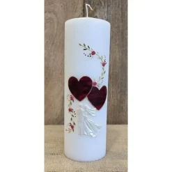Hochzeitskerze - 25x8 cm -