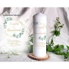 Hochzeitskerze Design Eukalyptus Gold - Stumpenkerze