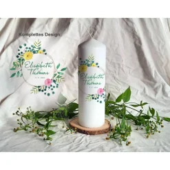 Hochzeitskerze Exotisch