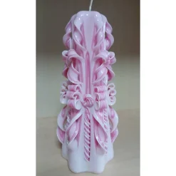 Hochzeitskerze hand geschnitzt, Hochzeitsgeschenk Verlobungsgeschenk UNIKAT