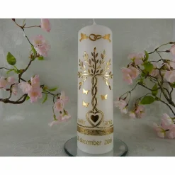 Hochzeitskerze Lebensbaum - Hochzeit - Hochzeitskerze - Hochzeitskerze Baum - Hochzeit Dekoration - Hochzeit Geschenk