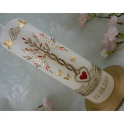 Hochzeitskerze Lebensbaum - Hochzeit - Hochzeitskerze - Hochzeitskerze Baum - Hochzeit Dekoration - Hochzeit Geschenk