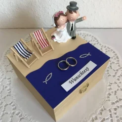 Hochzeitsreise Geldgeschenk Hochzeit Flittergeld Flitterwochen Urlaub Reise Meer Strand Hochzeitsgeschenk