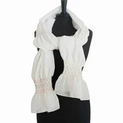 HOCHZEITSSCHAL mit HANDSMOCK farbige Punkte