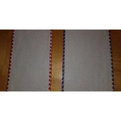 Hochzeitsschleife Rand farbig auch für Hochzeitsladerstäbe