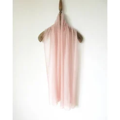 Hochzeitsstola in blush-rose mit Gold-Lurex, gestrickter Brautschal aus Mohair, zartes Tuch für Vermählung