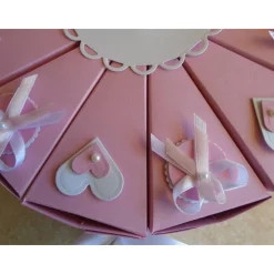 Hochzeitstorte Geldgeschenk zur Hochzeit Schachteltorte Papiertorte give Away Torte Hochzeitsgeschenk