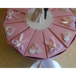 Hochzeitstorte Geldgeschenk zur Hochzeit Schachteltorte Papiertorte give Away Torte Hochzeitsgeschenk