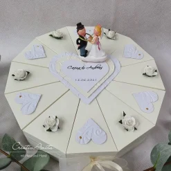 Hochzeitstorte Torte CREME Geldgeschenk Hochzeit