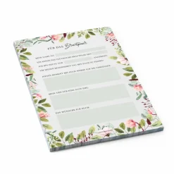 Hochzeitswünsche für das Brautpaar I Hochzeitsspiel für 50 Gäste I im handlichen A5 Notizblock Format I CreativeRobin