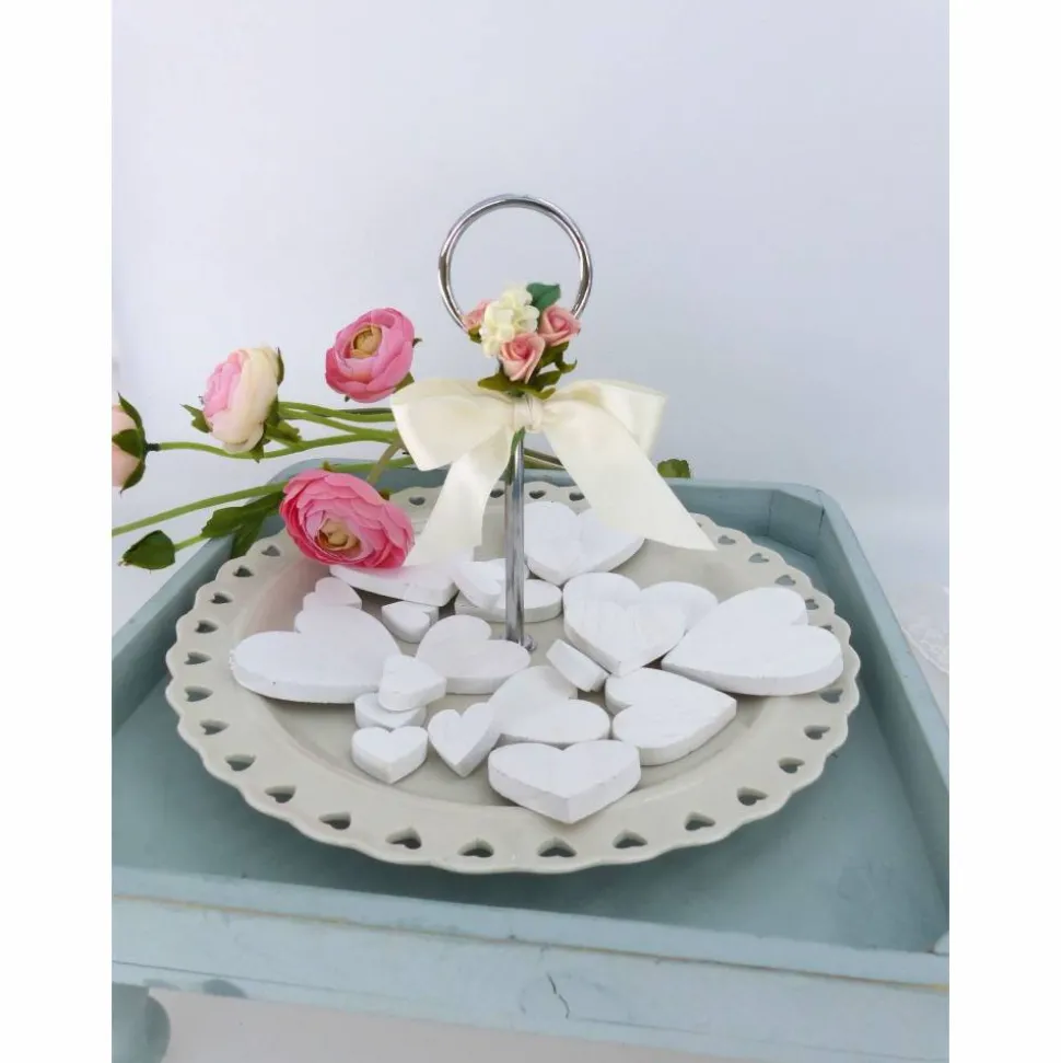 Hochzeit-Tischdeko, Etagere, Servierteller