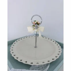 Hochzeit-Tischdeko, Etagere, Servierteller